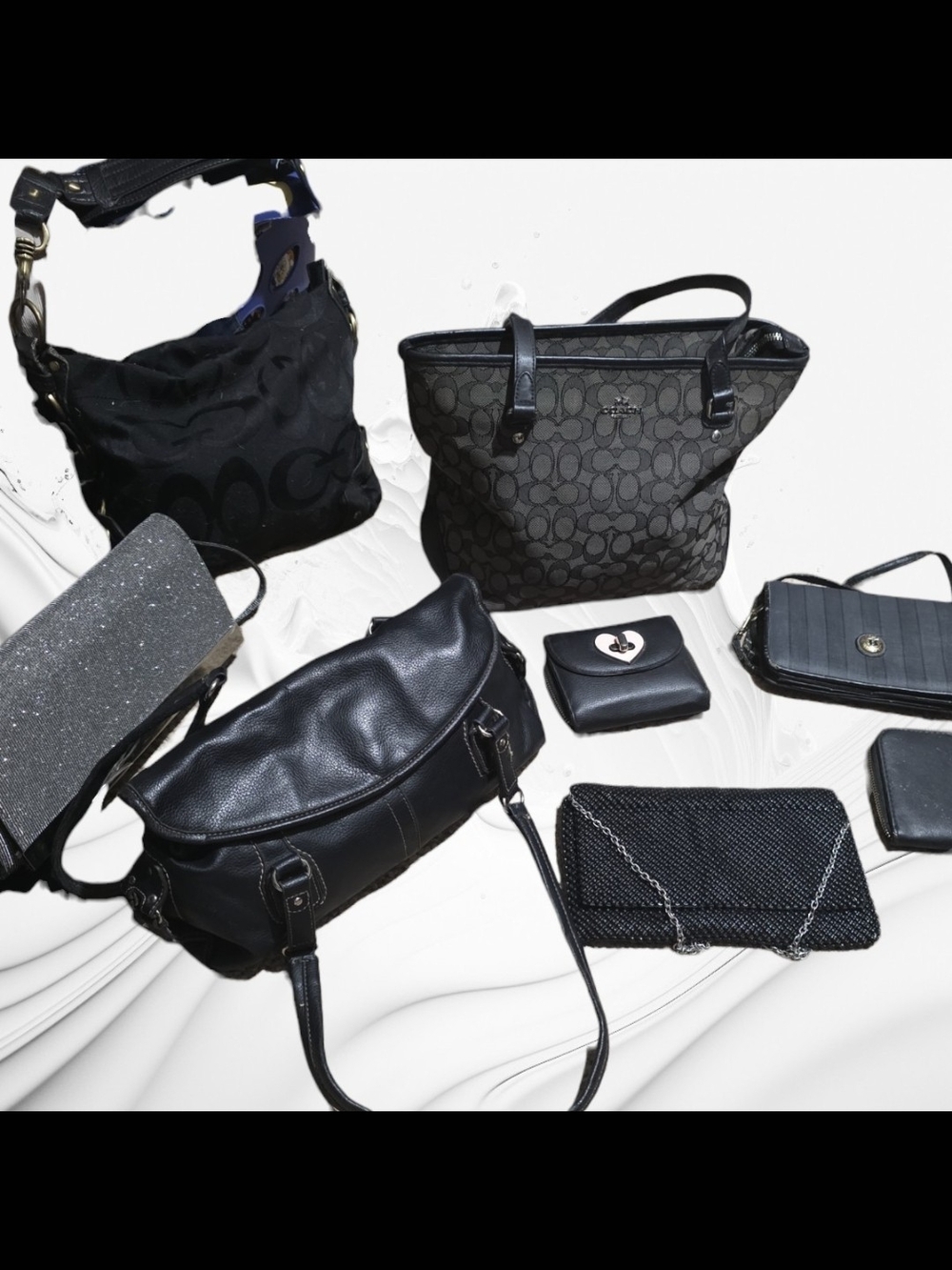 COACH PURSE'S BUNDLE, VARIETY OF BAG'S & WALLETS